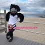 Black College Hawk Mascot Costume