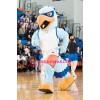 Blue Sport Eagle Mascot Costume
