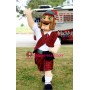 Friendly Highlander Mascot Costume