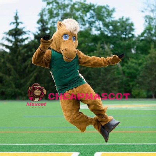 Energetic Horse Mascot Costume