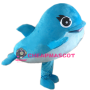 Affordable Blue Whale Mascot Costume