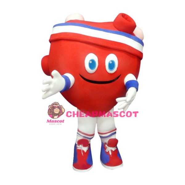Realistic Heart Mascot Costume