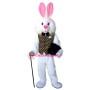 Red Eye Easter Bunny Mascot Costume