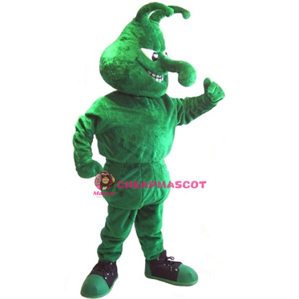 Green Boll Weevils Mascot Costume