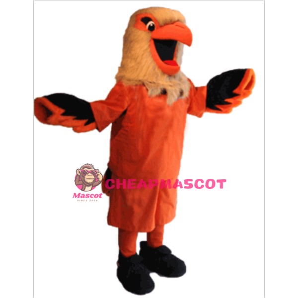 College Sport Hawk Mascot Costume