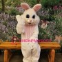 Affordable Easter Brown Bunny Mascot Costume