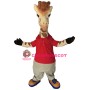 Superb Realistic Giraffe Mascot Costume