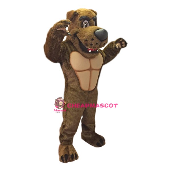 Fierce Power Dog Mascot Costume