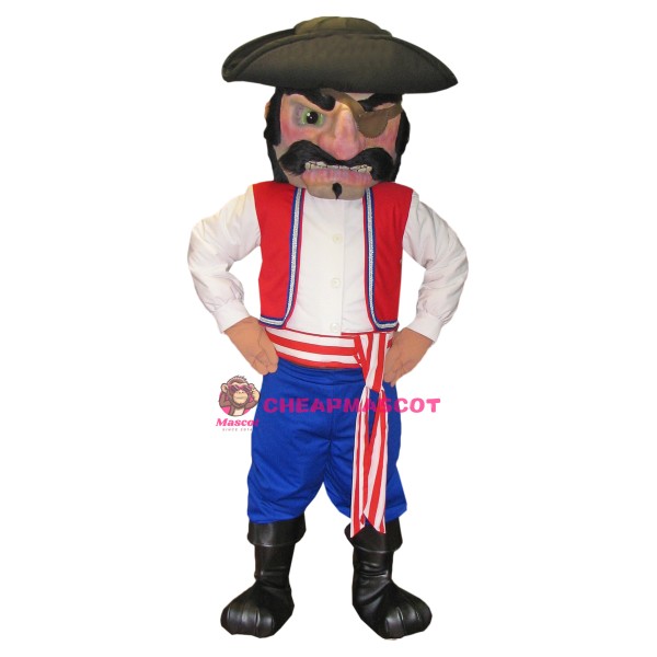 Pirate Man Mascot Costume