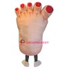 Superb Foot Mascot Costume