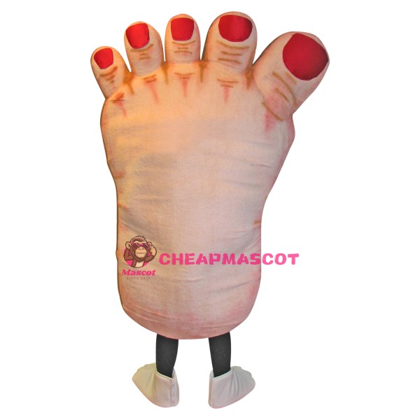Superb Foot Mascot Costume