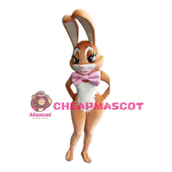 Beautiful Female Easter Bunny Mascot Costume