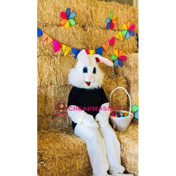 Young Easter Bunny Mascot Costume