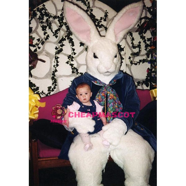 Scary Easter Bunny Mascot Costume
