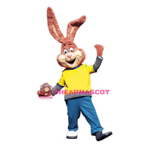 Happy Easter Bunny Rabbit Mascot Costume