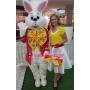 Red Wendell Rabbit Mascot Costume