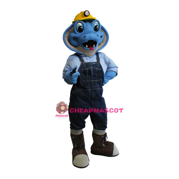 Superb Blue Crab Mascot Costume