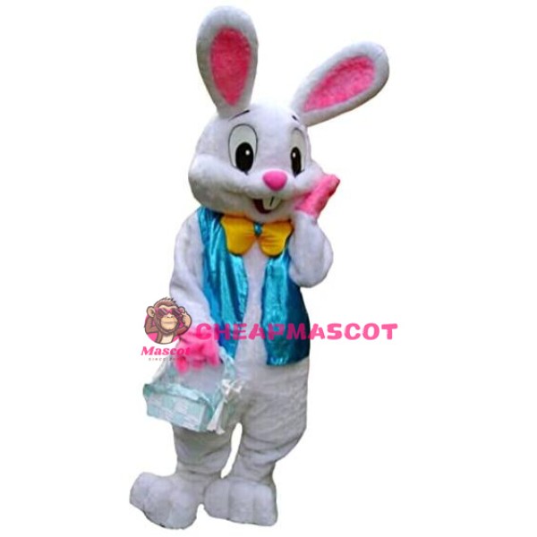 Easter Rabbit Bunny Rabbit Mascot Costume US Warehouse In Stock