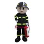 Young Fireman Mascot Costume