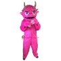 Pink Monster Mascot Costume