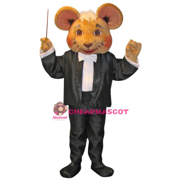 Maestro Mouse Mascot Costume