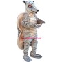 Superb Realistic Armadillo Mascot Costume