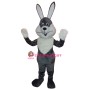 Grey & White Rabbit Bunny Mascot Costume