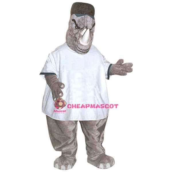 Superb Fierce Rhino Mascot Costume