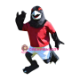 Friendly Black Hawk Mascot Costume