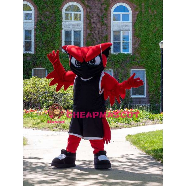 Power Fierce Red Owl Mascot Costume