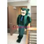 Green Panther Mascot Costume