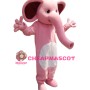 Affordable Pink Elephant Mascot Costume