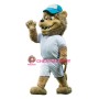 Power Sport Lion Mascot Costume