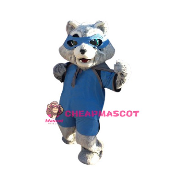 Heroic Raccoon Mascot Costume