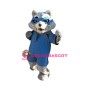 Heroic Raccoon Mascot Costume