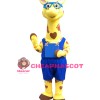 Superb Lovely Giraffe Mascot Costume