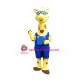 Superb Lovely Giraffe Mascot Costume