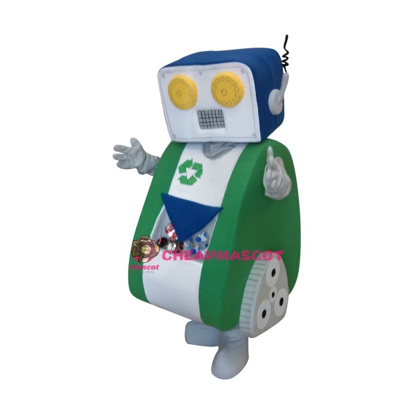 Recycling Robot Mascot Costume