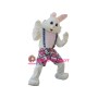 Lovely White Easter Bunny Mascot Costume