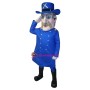 Blue Patriot Mascot Costume
