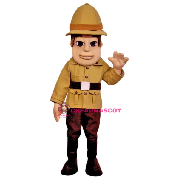 Superb Explorer Mascot Costume