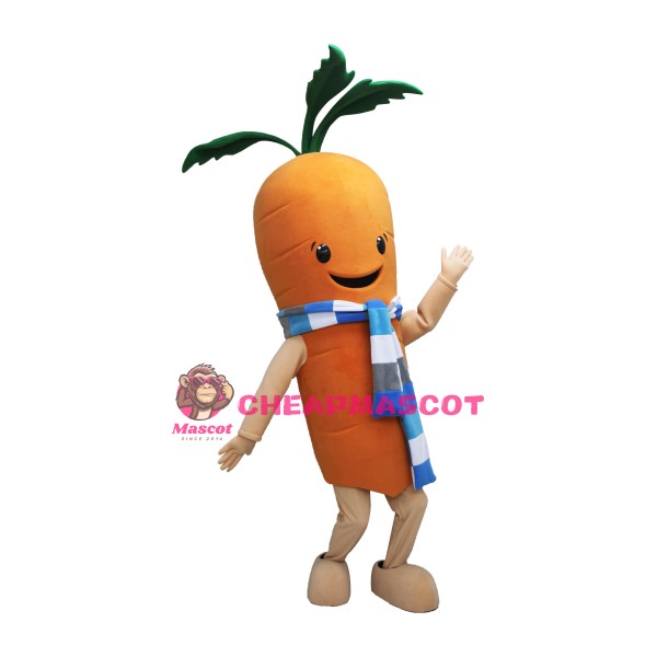 Cute Carrot Mascot Costume