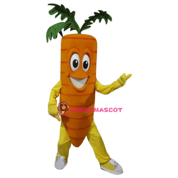 Superb Carrot Mascot Costume
