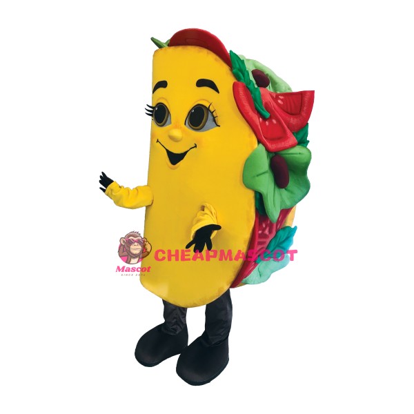 Superb Taco Mascot Costume