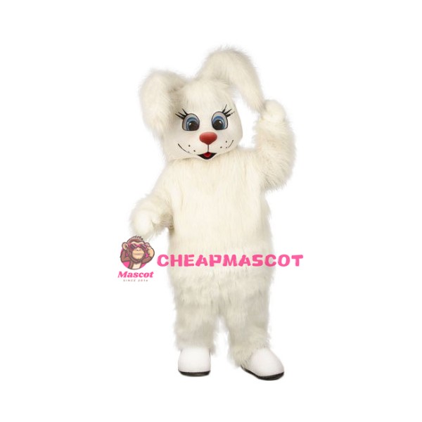 Superb Friendly Easter Bunny Mascot Costume