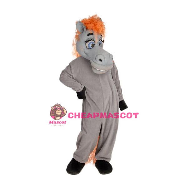 Superb Funny Horse Mascot Costume