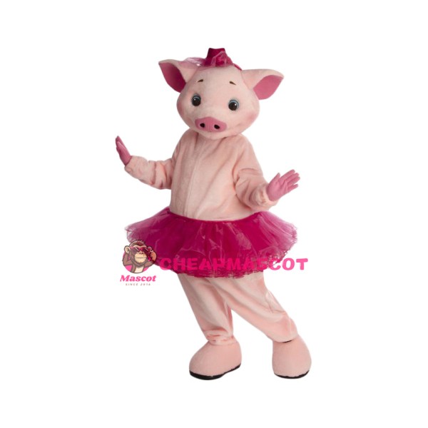 Beautiful Lightweight Pink Pig Mascot Costume