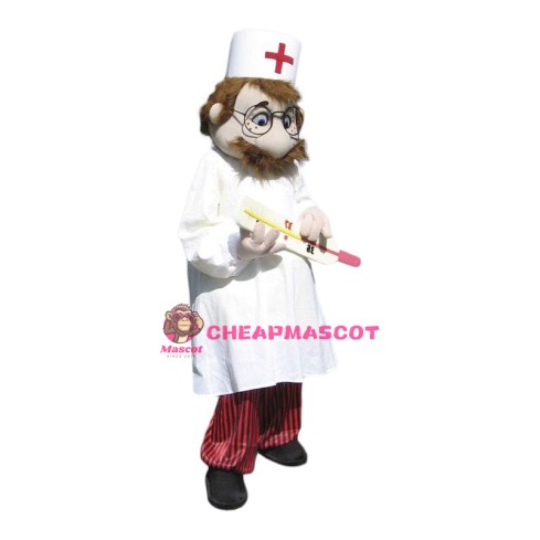 Superb Doctor Mascot Costume