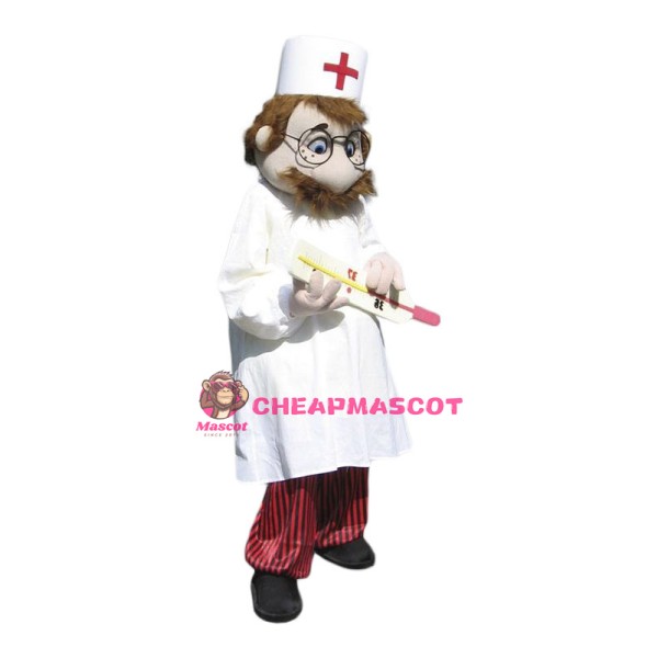 Superb Doctor Mascot Costume