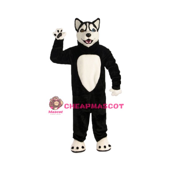 Happy Wolf Mascot Costume